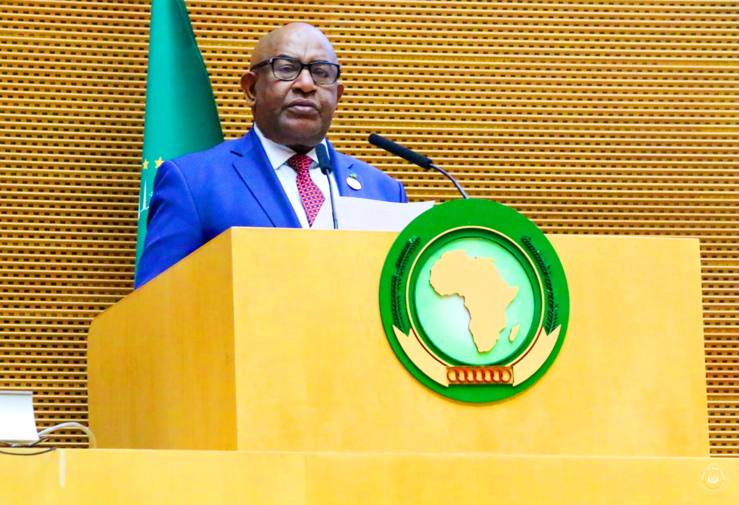 Discours de Son SEM AZALI Assoumani  Président de l’Union des Comores, Président en Exercice de l’Union Africaine, à la 37ème  Conférence  des Chefs d'État et de Gouvernement  de l'Union Africaine